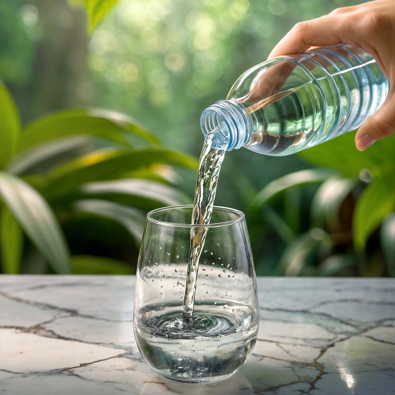 Schritt 1  Wasser bereitstellen